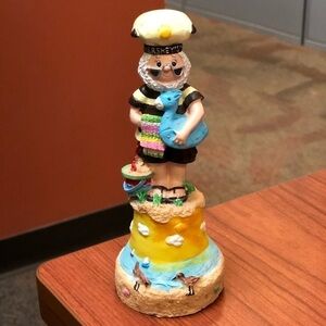 Hershey’s Bell Figurine by Kurt Adler Santa Beach